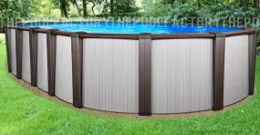 18'x33'x54" Daytona Oval Pool