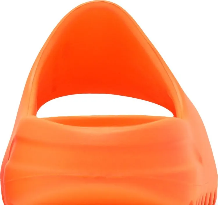 Adidas Yeezy Slides Kids 'Enflame Orange' Sandals, Orange