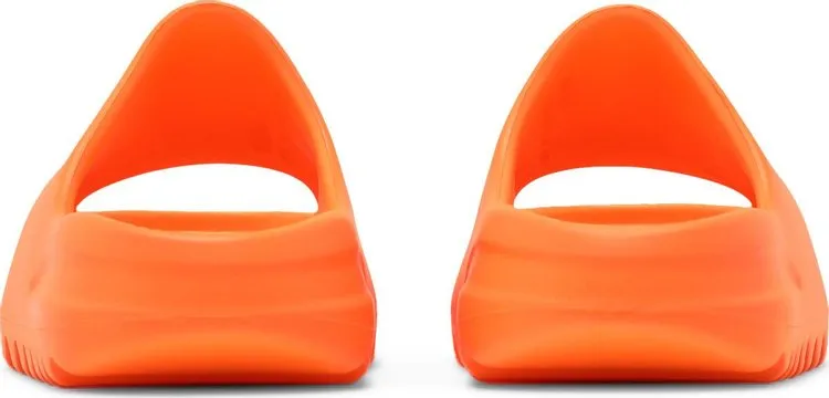 Adidas Yeezy Slides Kids 'Enflame Orange' Sandals, Orange