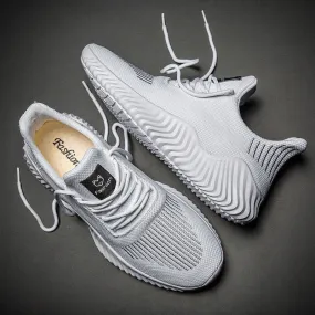 Air Floater Breathable Casual Lace-Up Shoes