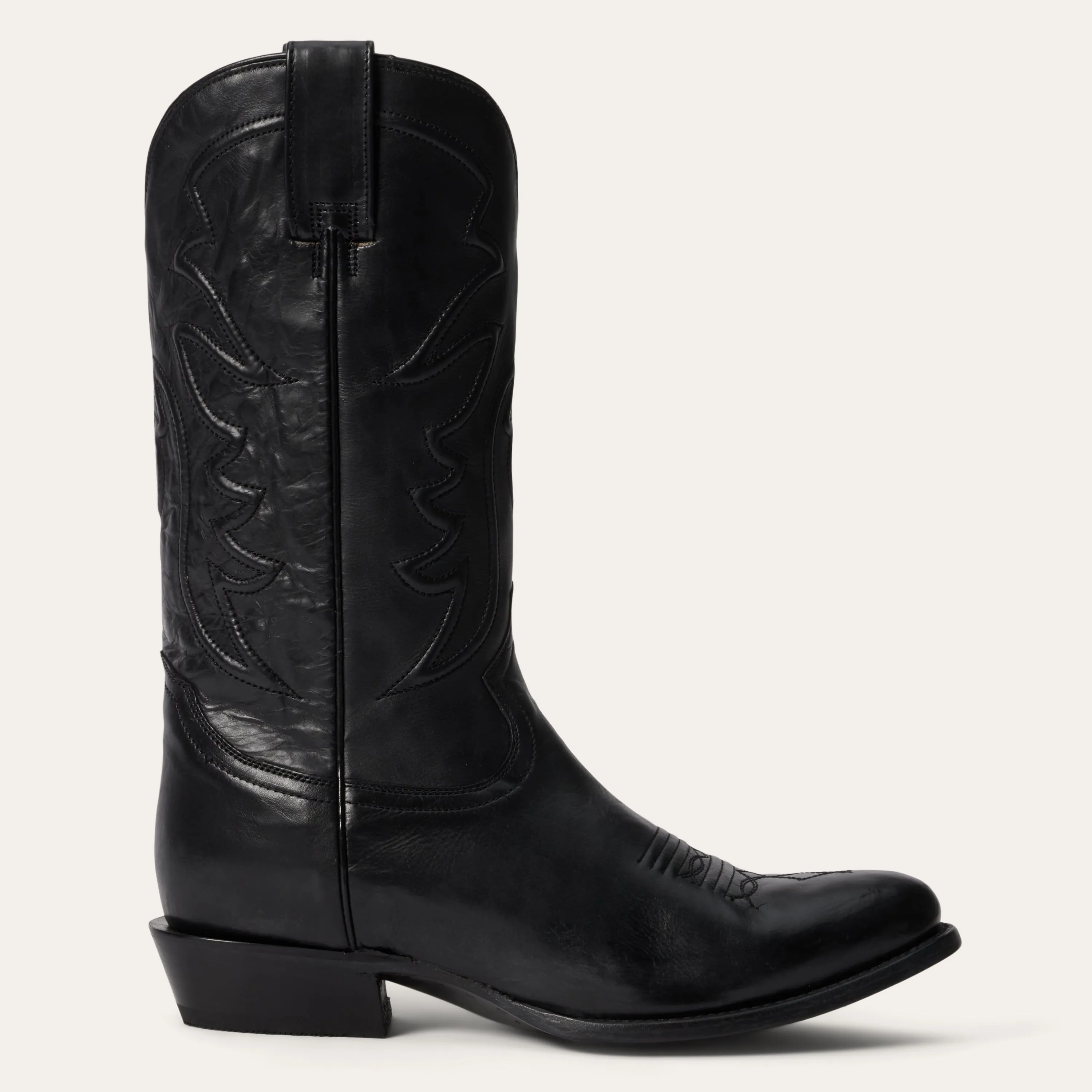 Ames Corded & Burnished Leather Boot