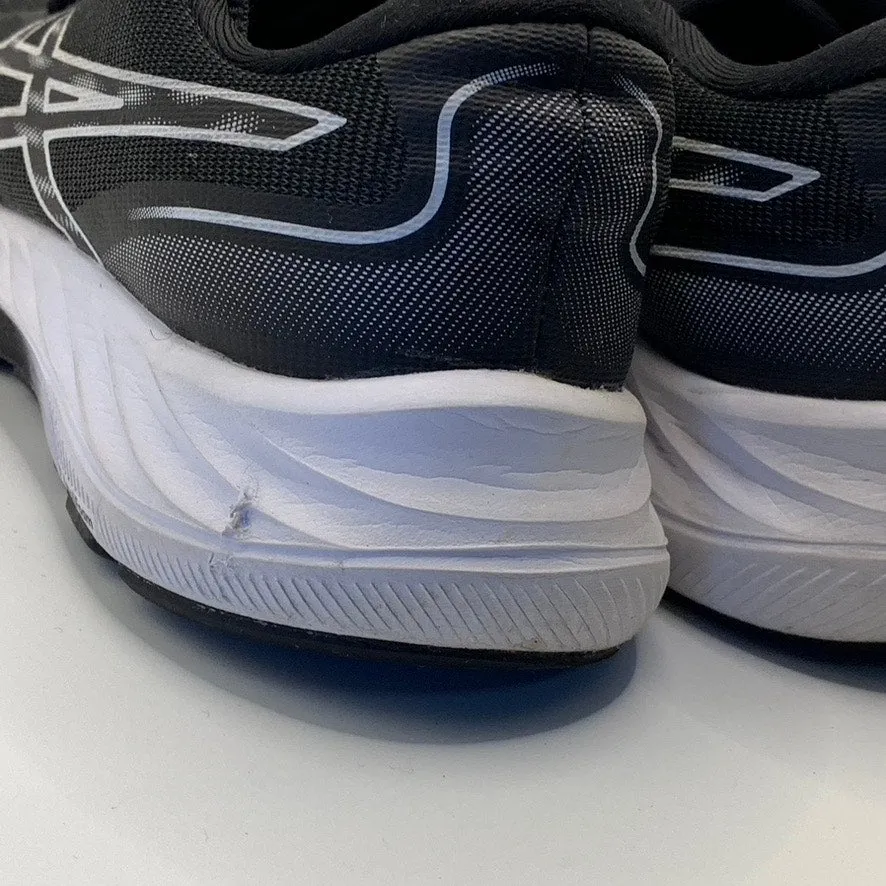 ASICS Women's Black/White Gel-Excite 9 Round-Toe Lace-Up Athletic Sneakers SZ 7