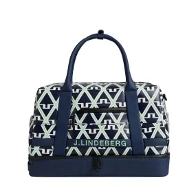 Boston Weekend Printed Bag Geo JL Navy - SS24
