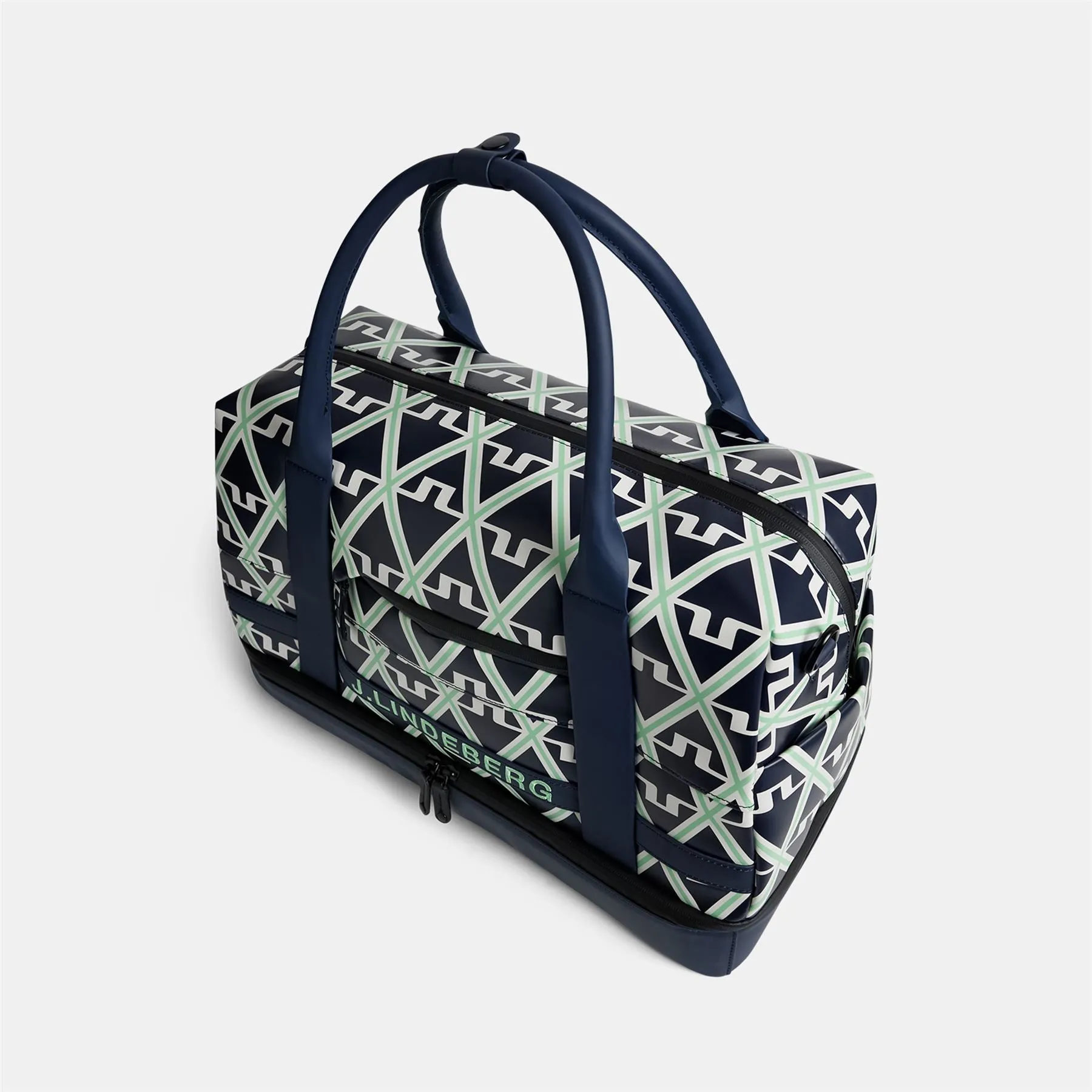 Boston Weekend Printed Bag Geo JL Navy - SS24