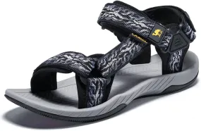 CAMELSPORTS Mens Athletic Sandals Outdoor Strap Summer Beach Sandals Waterproof Fisherman Water Shoes Open Toe Sport Gym Hiking Sandal