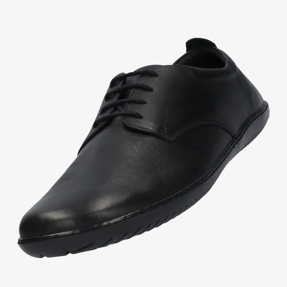 GROUNDIES Palermo Barefoot Oxford Shoes for Men - Comfortable Leather Men’s Dress Shoes with Wide Toe Box, Neutral Footbed, and Zero Drop Outsole