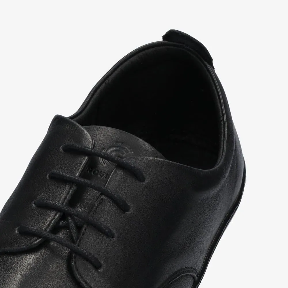 GROUNDIES Palermo Barefoot Oxford Shoes for Men - Comfortable Leather Men’s Dress Shoes with Wide Toe Box, Neutral Footbed, and Zero Drop Outsole
