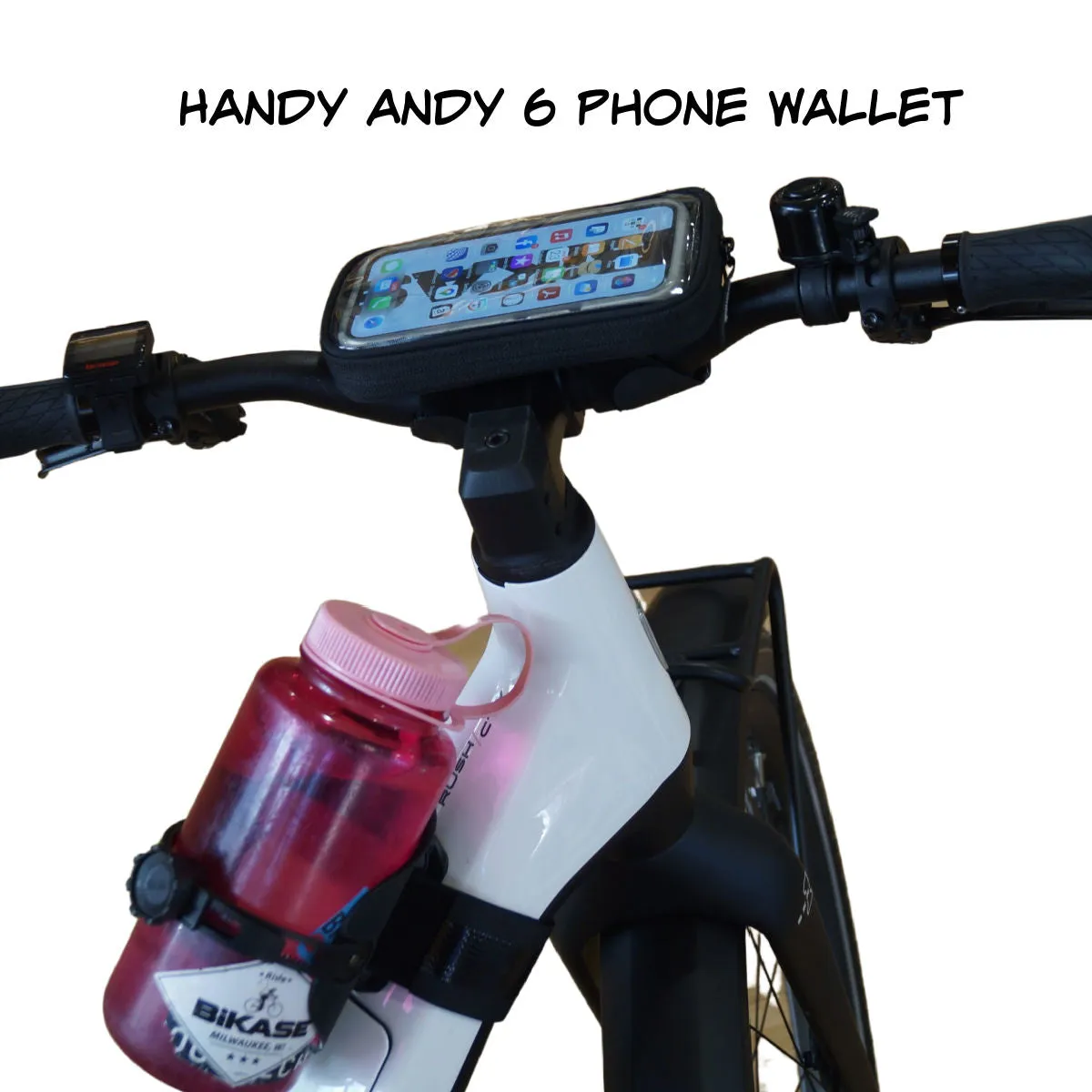 Handy Andy 6 - Slim Phone & Card Bike Wallet