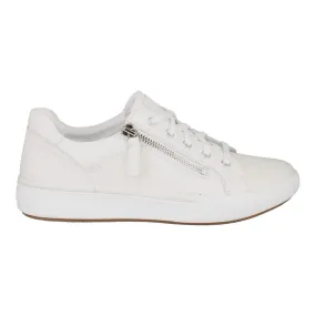 Josef Seibel Women's Claire 03 Lace & Zip Sneakers- White