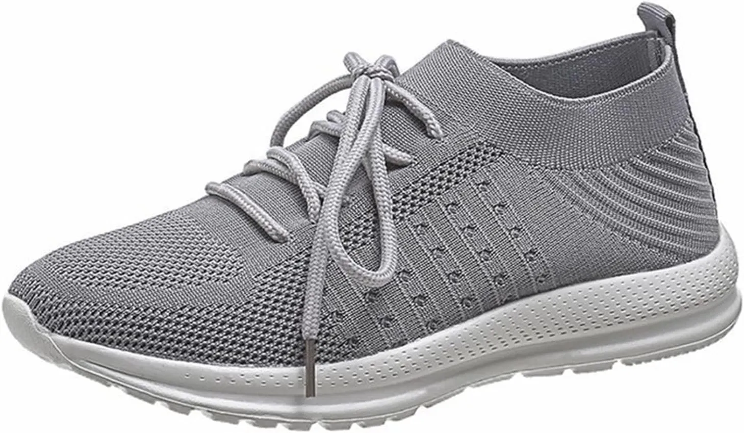 Lausiuoe Running Shoes For Women Arch Support Lightweight Tennis Shoes Non Slip Gym Workout Breathable Walking Sneakers