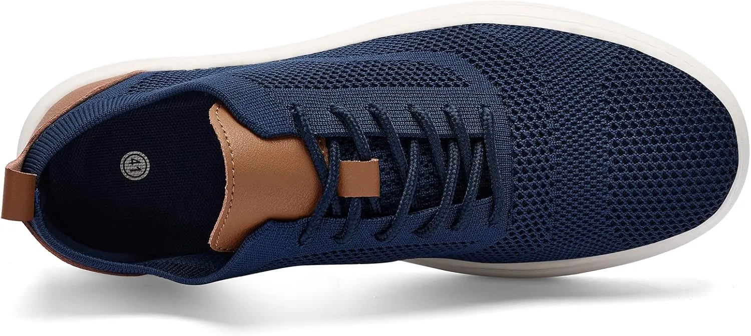 Mens Casual Dress Oxfords Shoes Wide Width Breathable Fashion SneakersLightweight Comfortable Mesh Walking Shoes