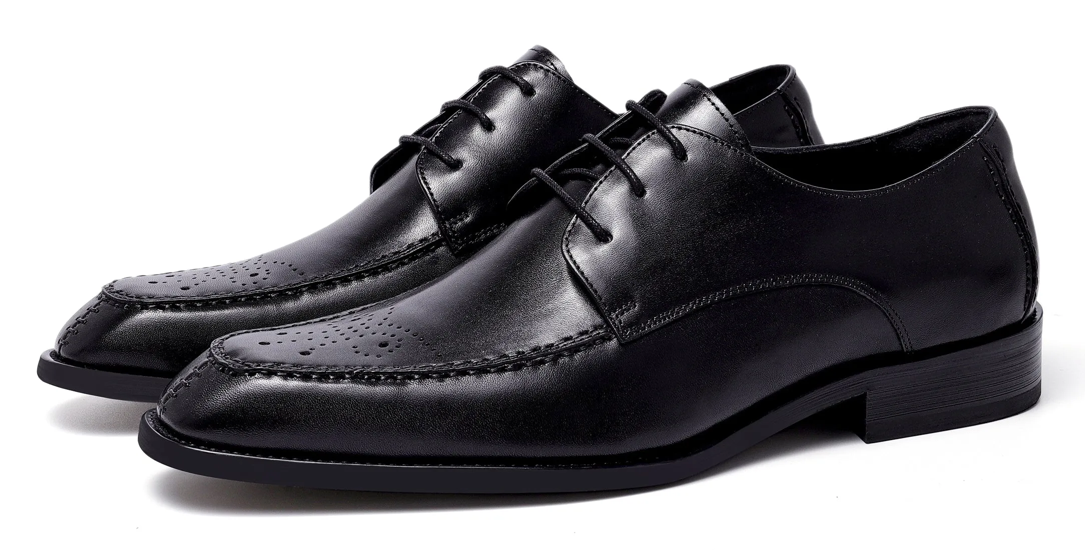 Men's Formal Leather Brogue Derby
