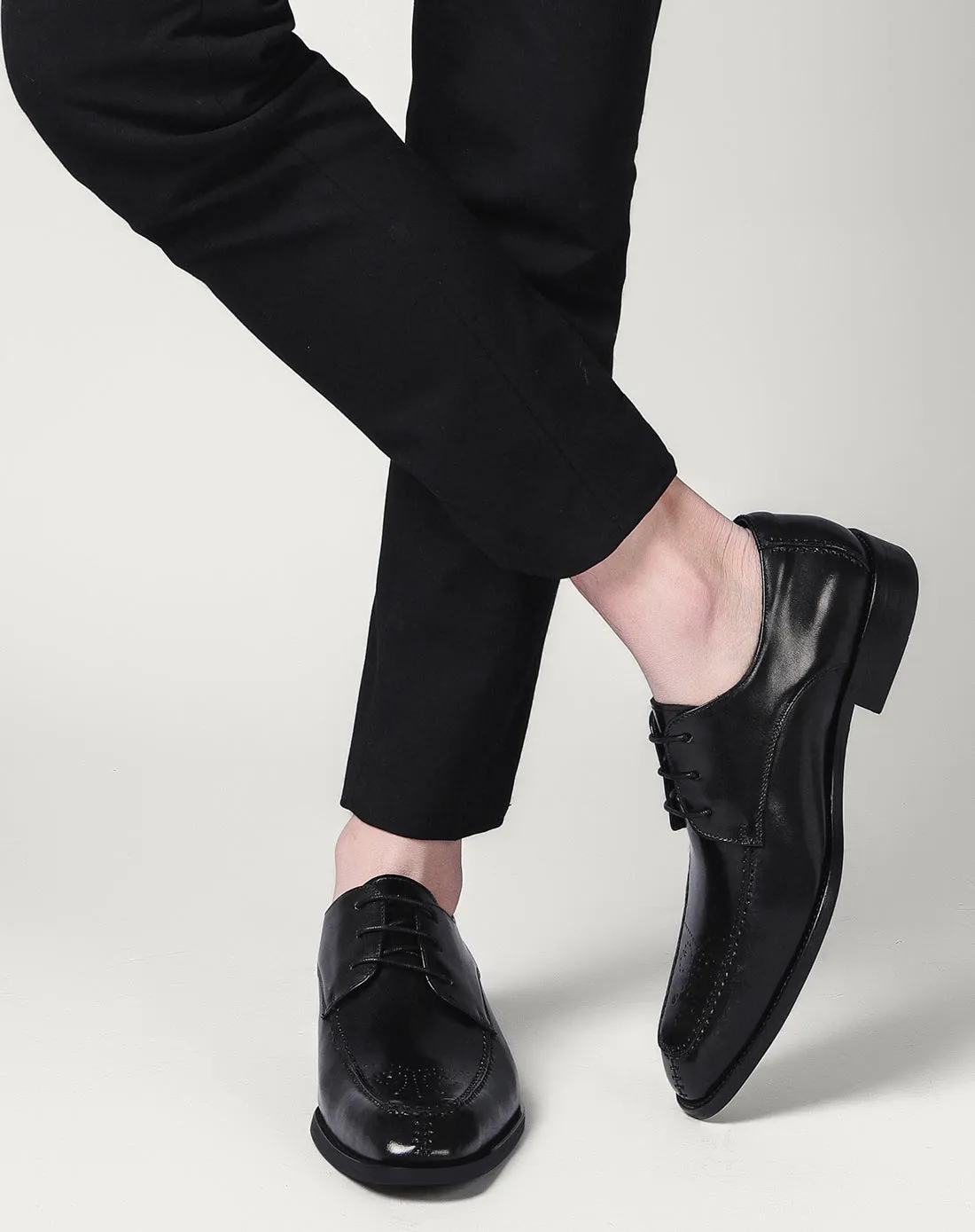 Men's Formal Leather Brogue Derby
