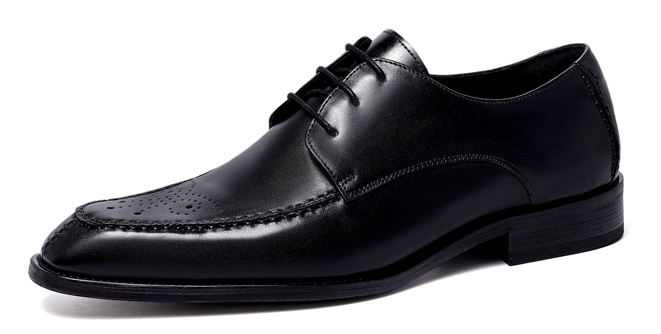 Men's Formal Leather Brogue Derby