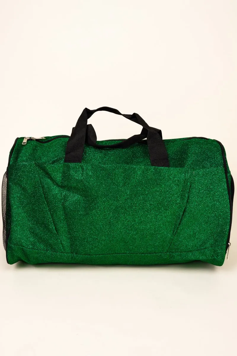 NGIL Green Glitz & Glam Duffle Bag with Shoe Compartment
