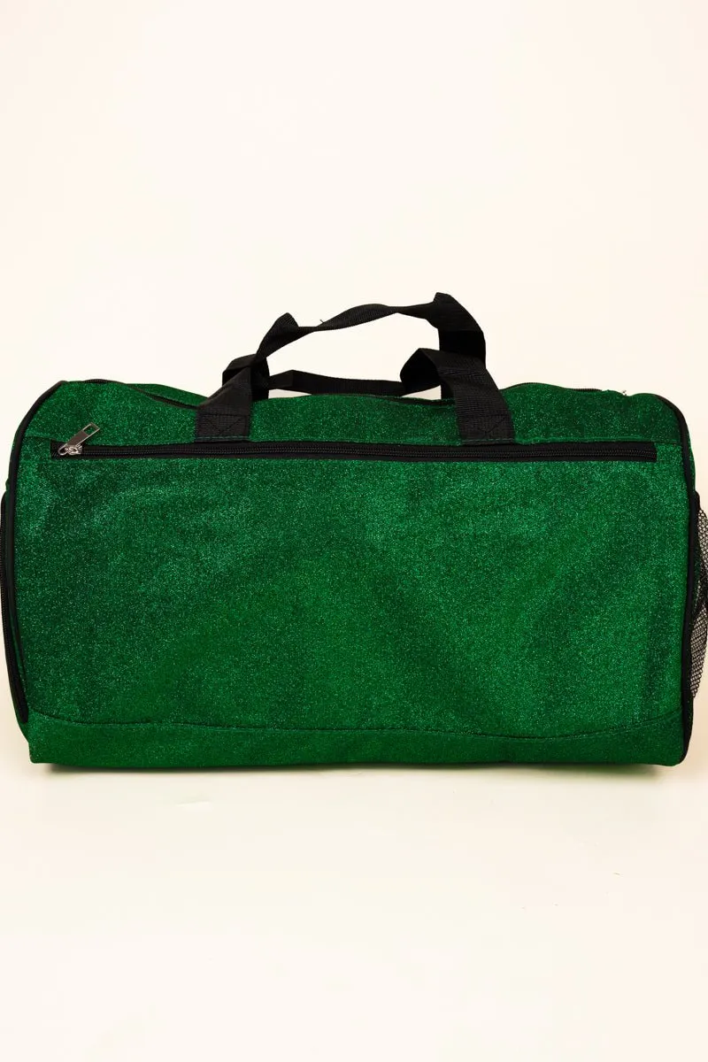 NGIL Green Glitz & Glam Duffle Bag with Shoe Compartment