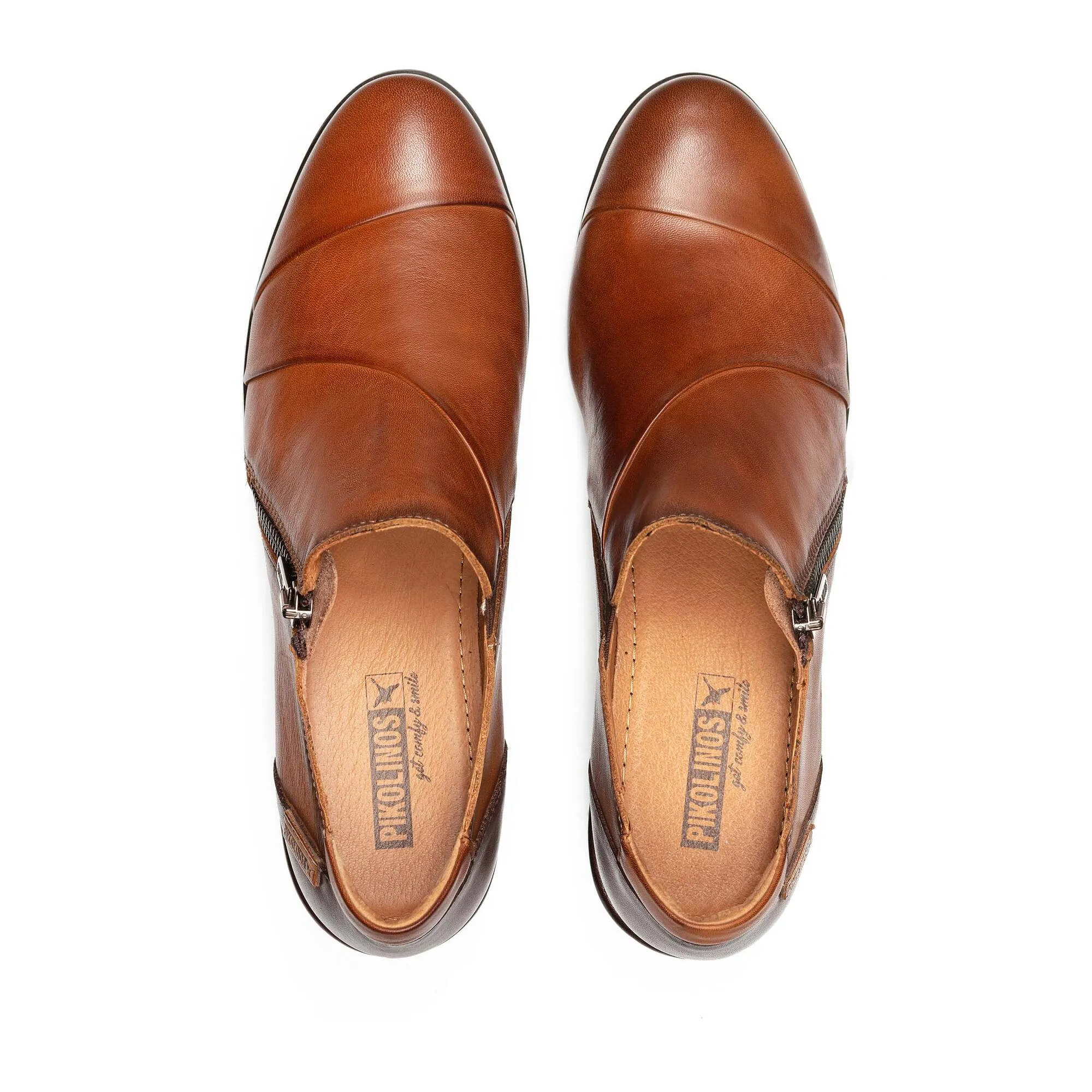 Pikolinos Malaga Womens Stylish Low Heel Leather Shoes