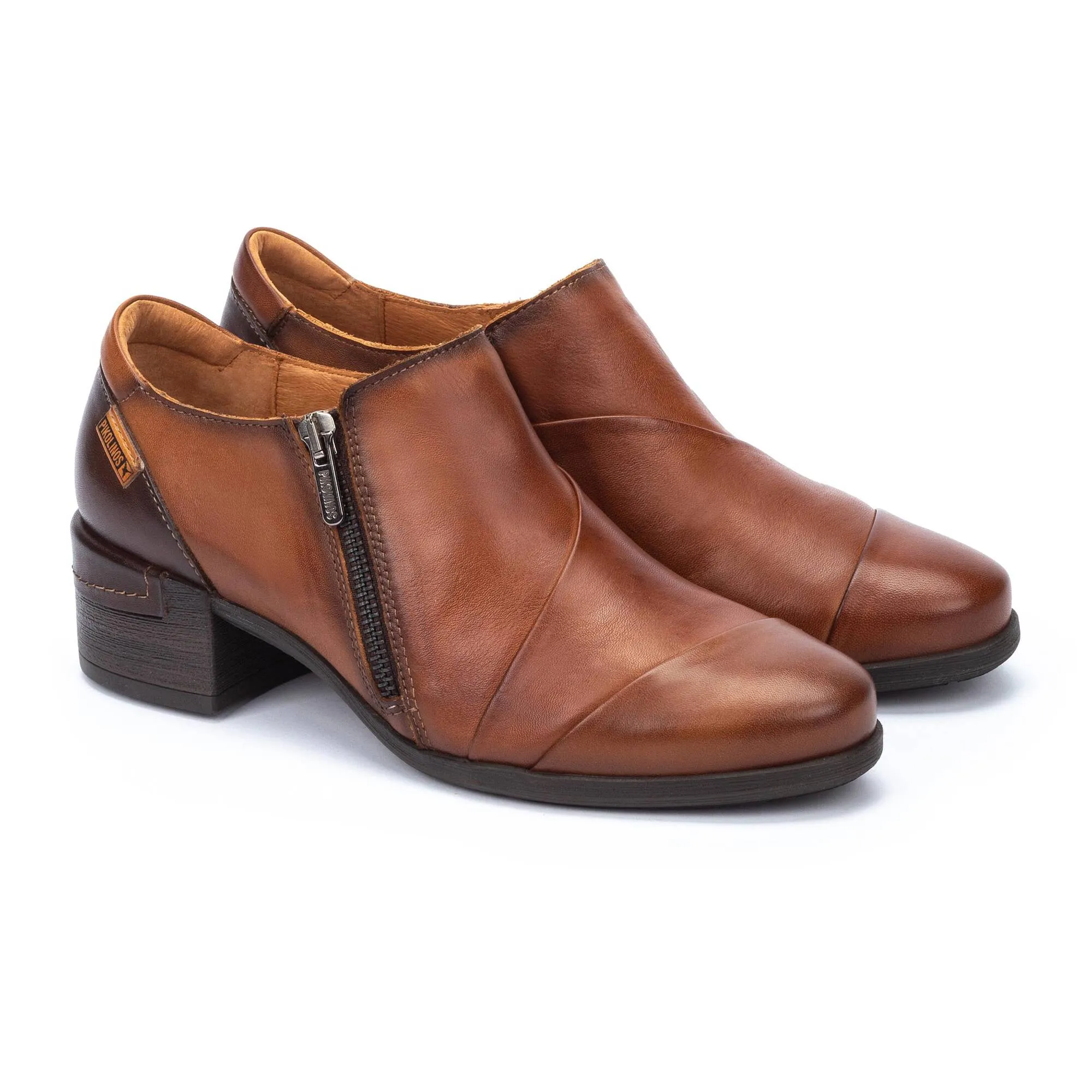 Pikolinos Malaga Womens Stylish Low Heel Leather Shoes