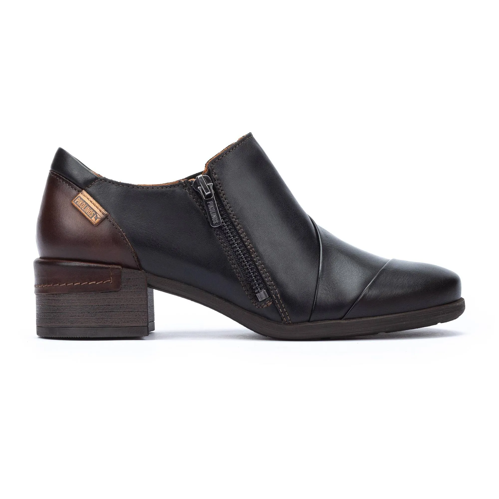 Pikolinos Malaga Womens Stylish Low Heel Leather Shoes