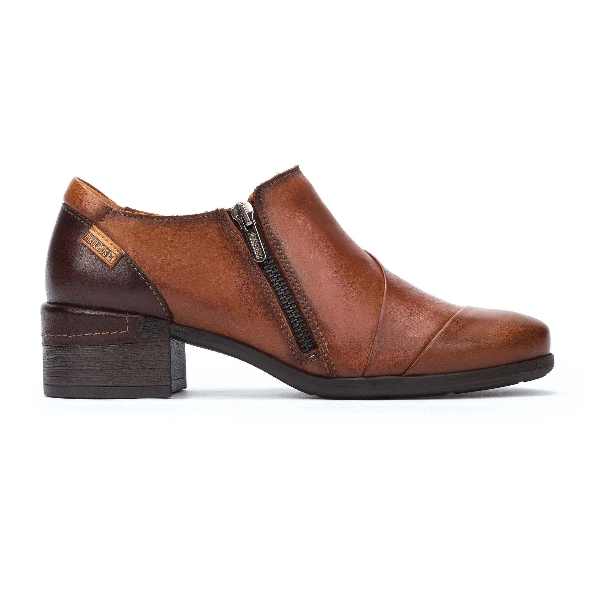 Pikolinos Malaga Womens Stylish Low Heel Leather Shoes