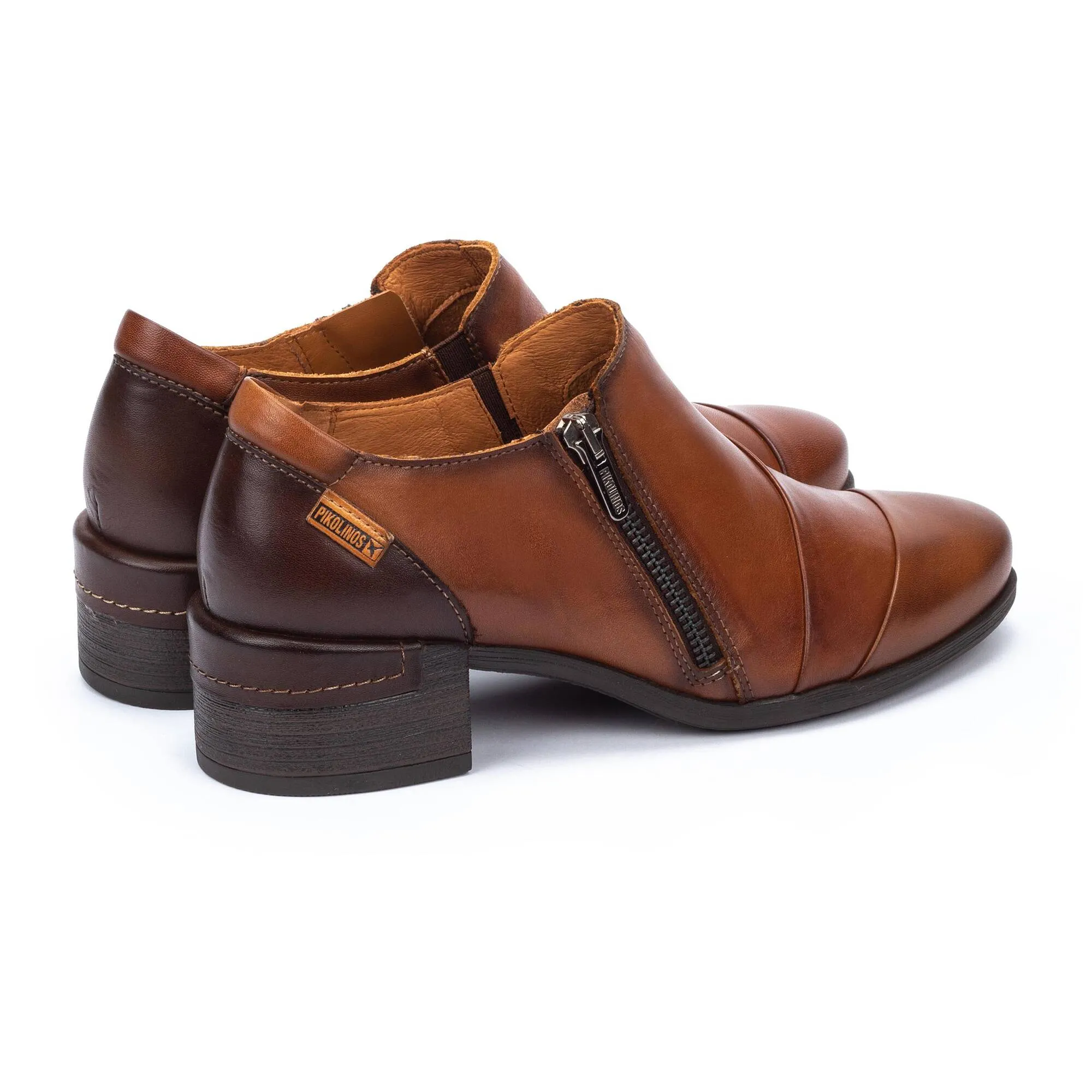 Pikolinos Malaga Womens Stylish Low Heel Leather Shoes