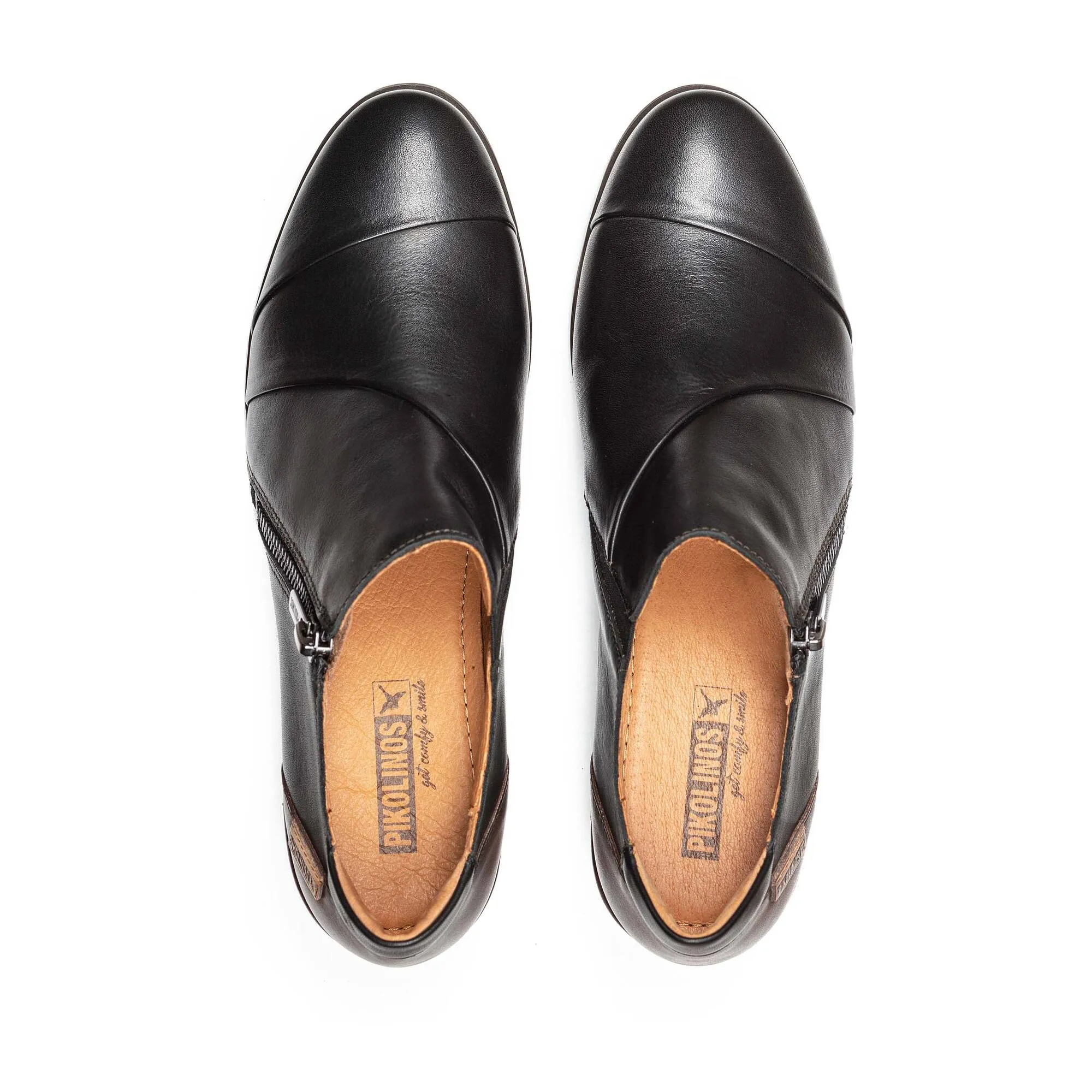 Pikolinos Malaga Womens Stylish Low Heel Leather Shoes