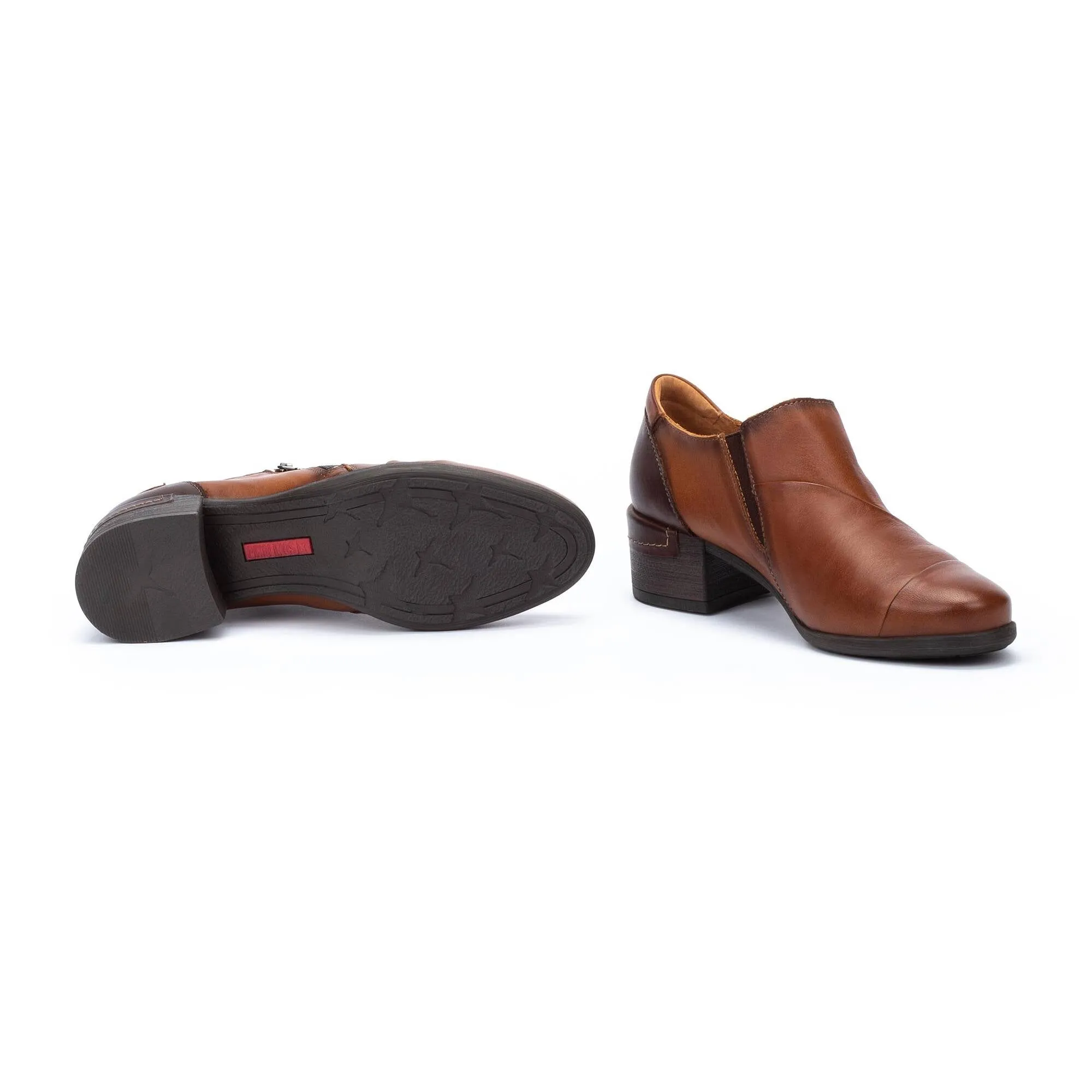 Pikolinos Malaga Womens Stylish Low Heel Leather Shoes
