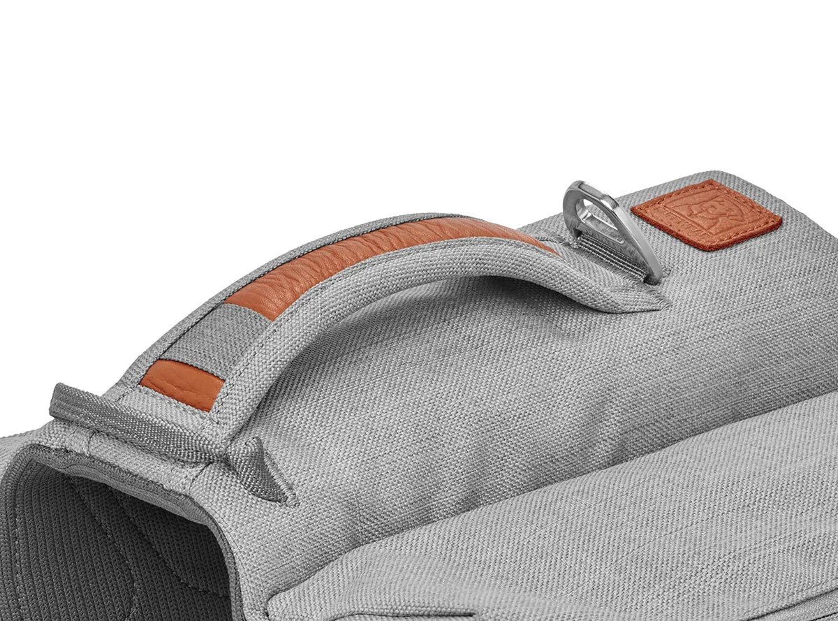 Ruffwear Dog Pack: Commuter Pack in Cloudburst Grey