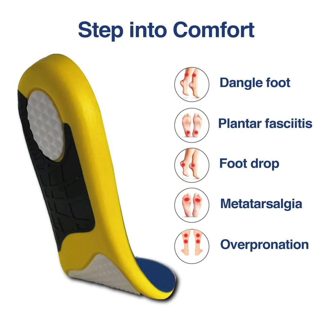 Running Insole for Men & Women, Foot Arch Support, Low Arch Support
