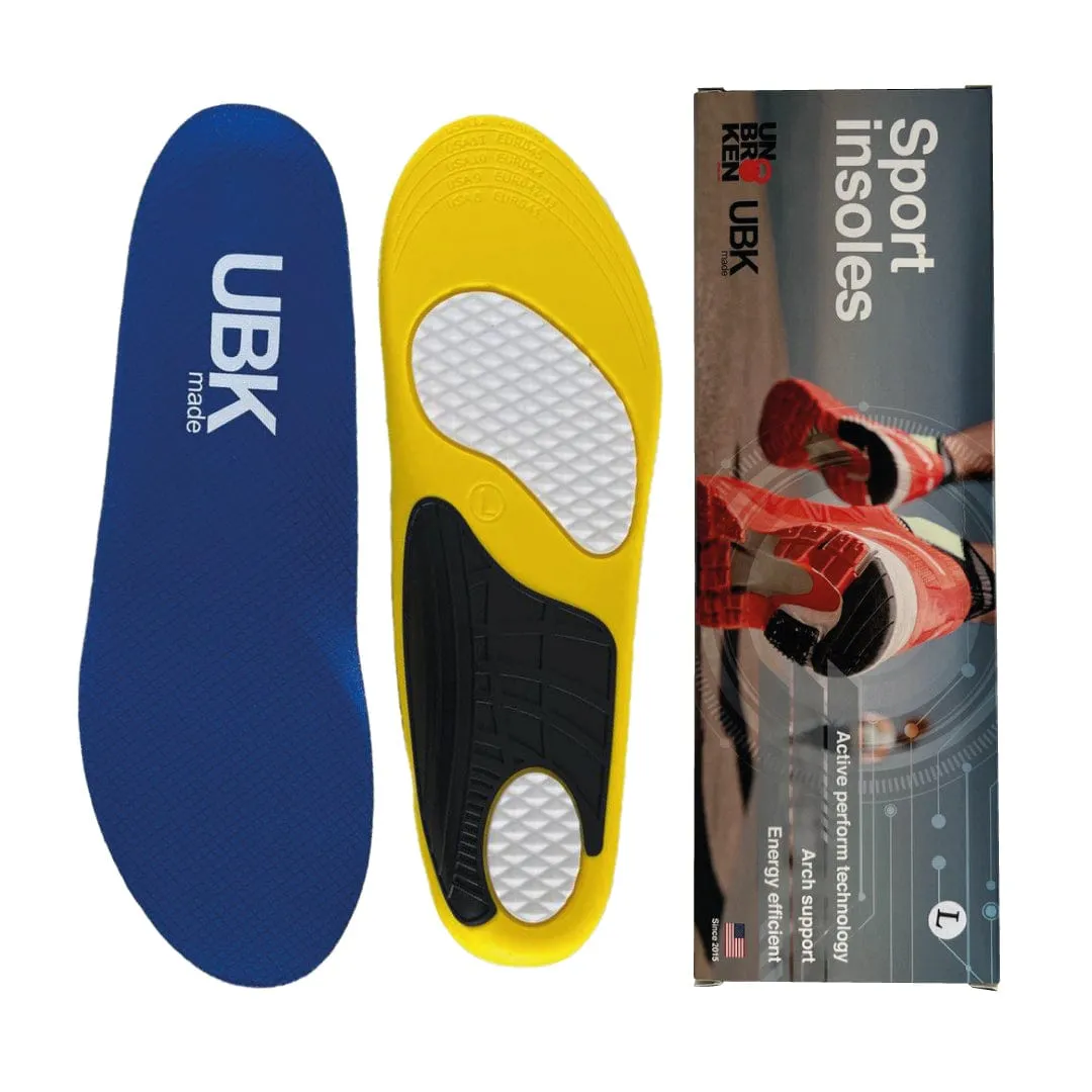 Running Insole for Men & Women, Foot Arch Support, Low Arch Support