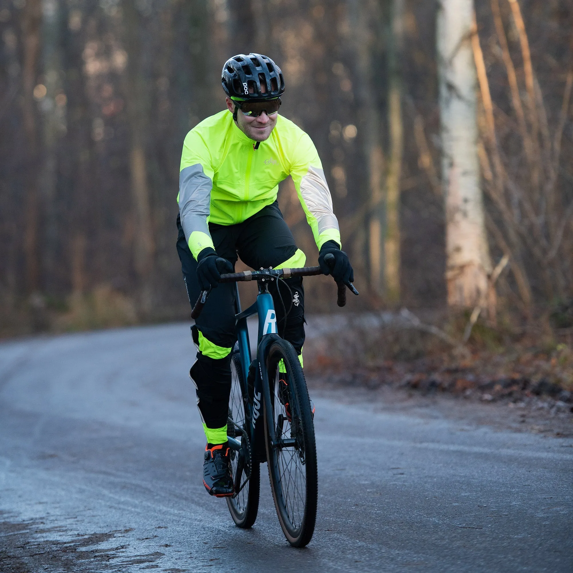 Östkusten Biomotion Ultraviz Cycling Rain Trousers for Men and Women