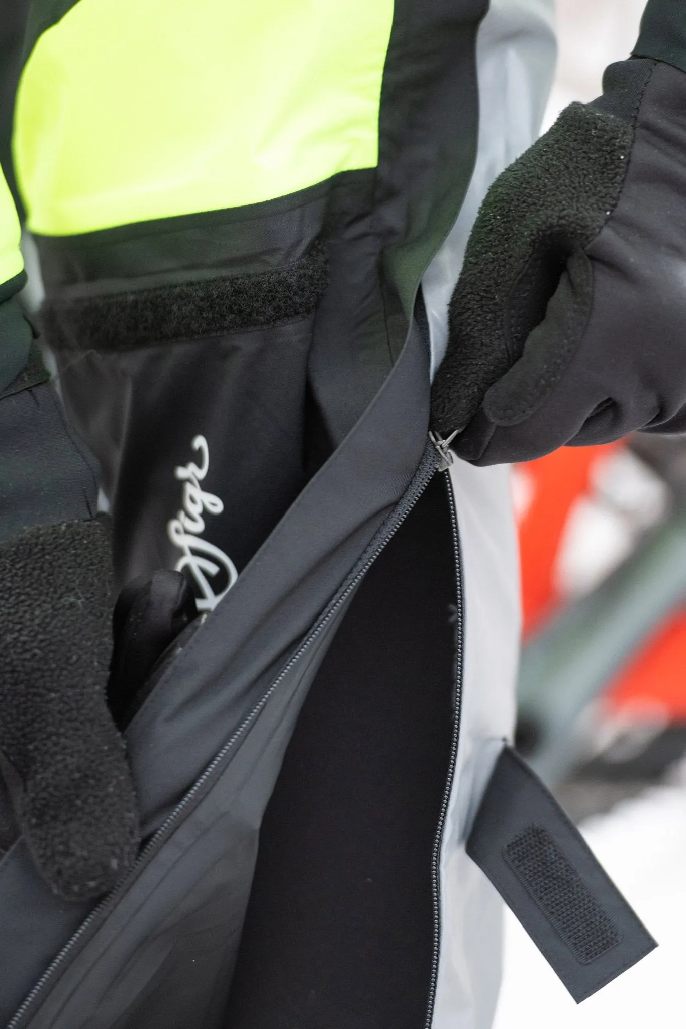 Östkusten Biomotion Ultraviz Cycling Rain Trousers for Men and Women