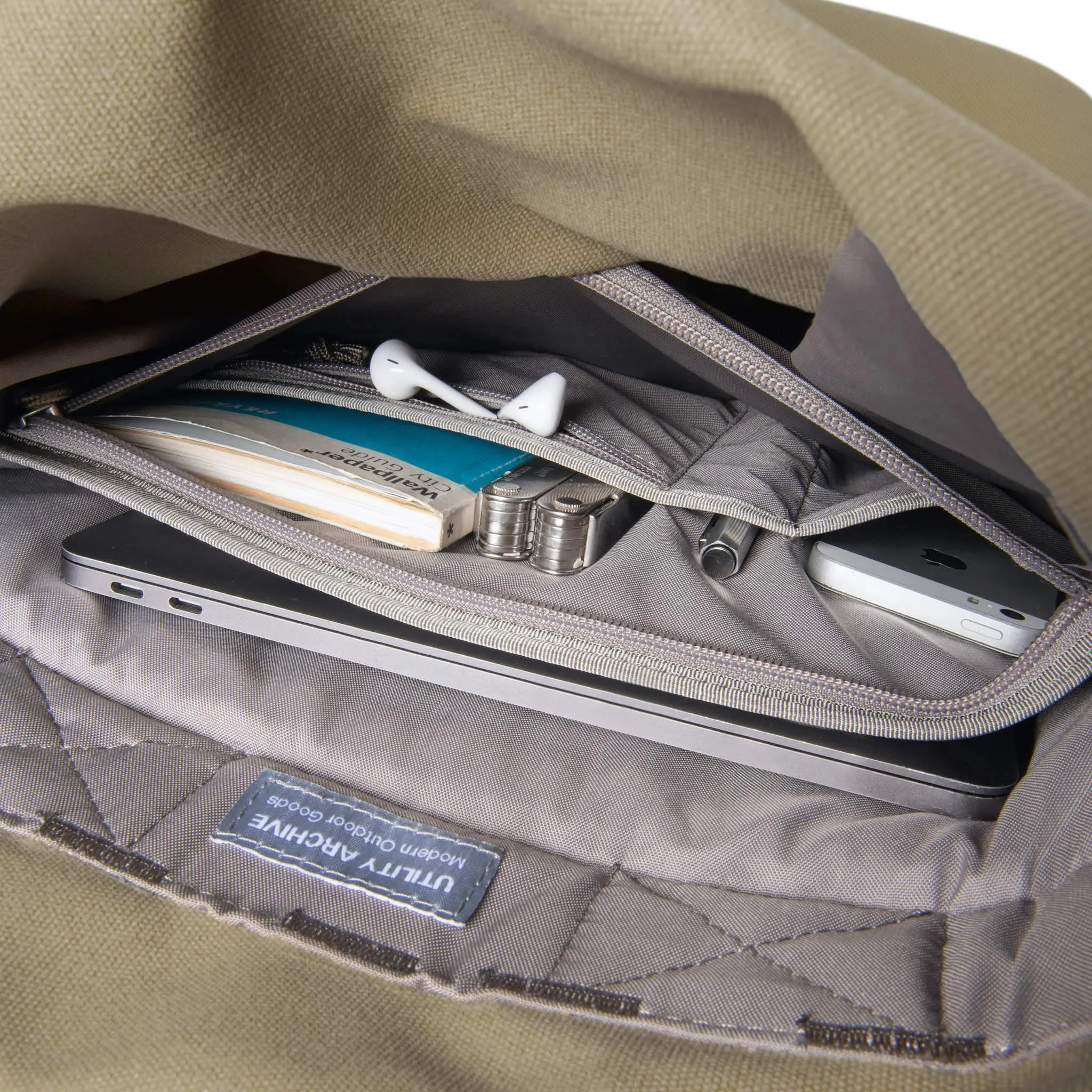 Clay Tor Flap Backpack - 25L Capacity