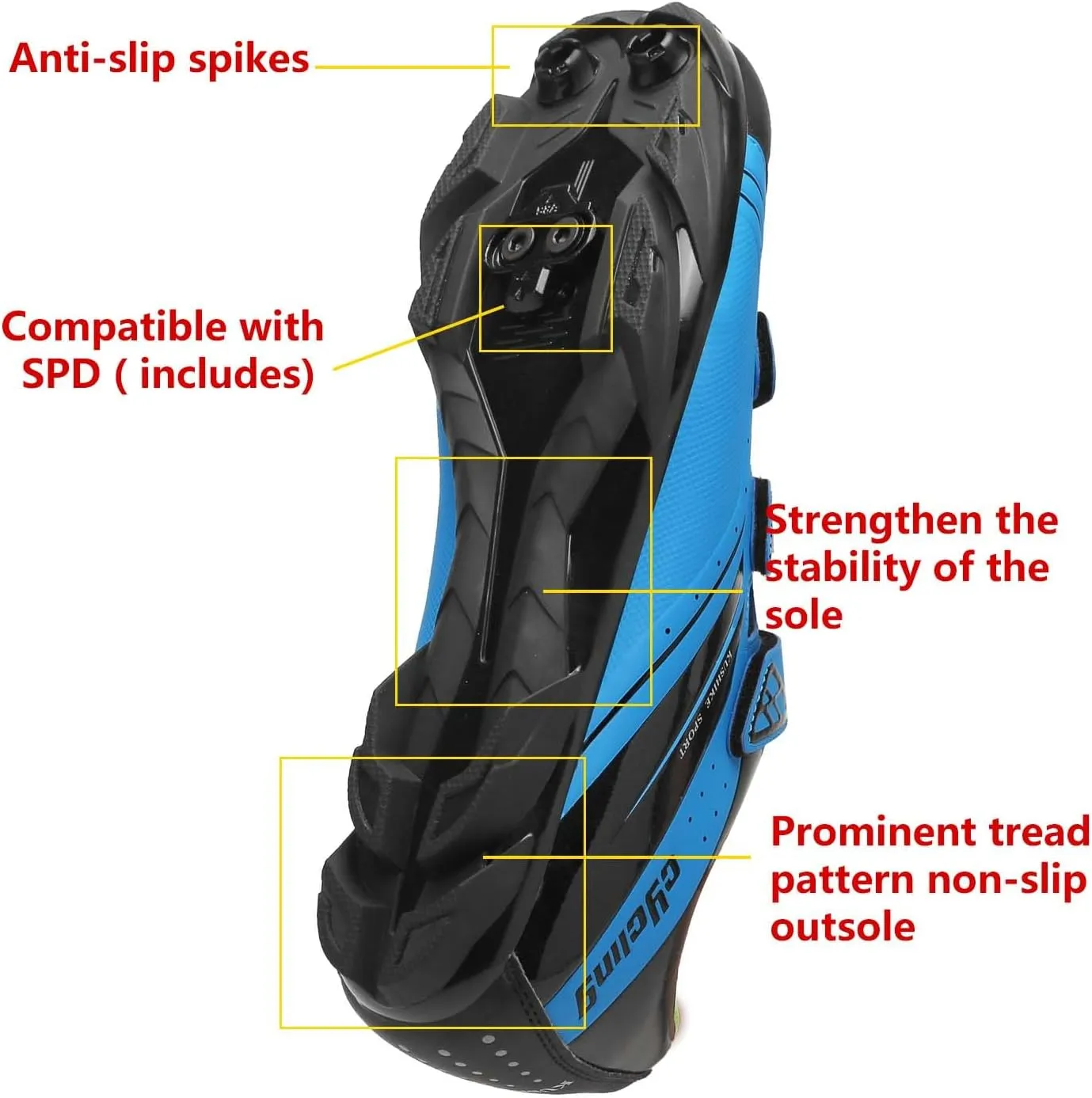 Unisex Cycling Shoes Compatible with pelaton Indoor Road Bike Shoes Mountain Bike Shoes for Men and Women Delta Cleats Clip Outdoor Pedal Bicycle Shoes MTB Shoes for Men