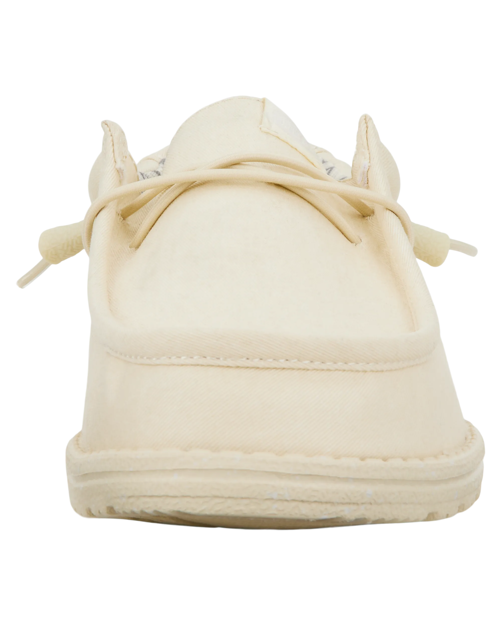 Wally Canvas Shoes in Stone White