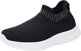 Womens Sneakers Air Cushion Running Shoes Comfortable Tennis Walking Shoes Mesh Breathable Gym Work Lightweight Athletic Sneakers